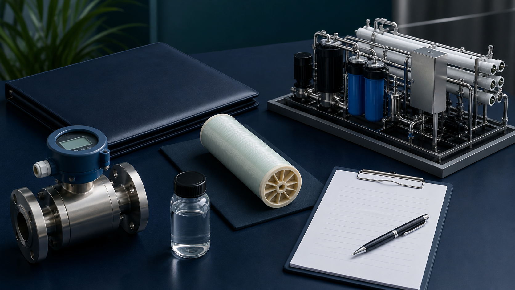 Contracts and water technology evidence arranged for diligence